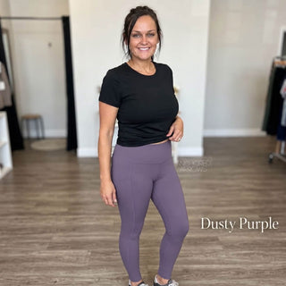 Pre-Order Triple Brushed Full Length Leggings with Pockets