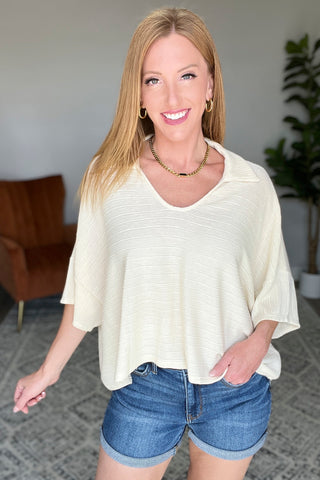 Brianna Boxy Crop Top