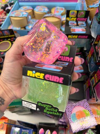 Glitter Cube Squishy