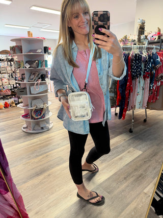 Clear Crossbody Sling