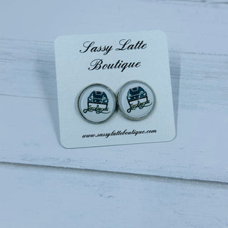 Hockey Helmet Earrings