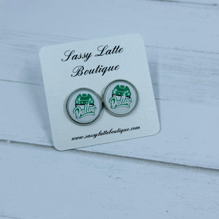 Hockey Helmet Earrings