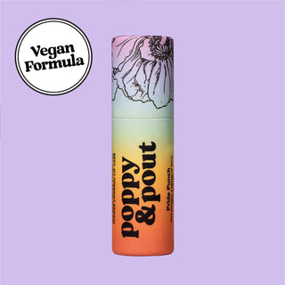 Poppy+Pout Vegan Lip Balm "Pride" Pride Punch