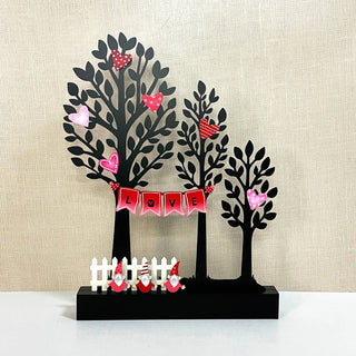 Everyday Tree Magnetic Decor w/ Wood Base