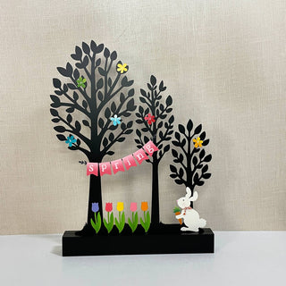 Everyday Tree Magnetic Decor w/ Wood Base