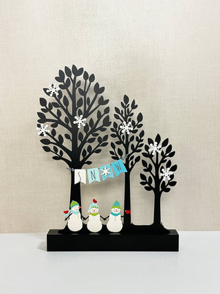 Everyday Tree Magnetic Decor w/ Wood Base