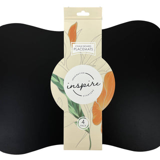 Chalkboard Placemats Fancy Set 4