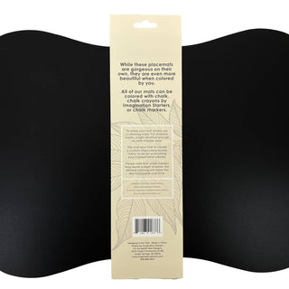 Chalkboard Placemats Fancy Set 4