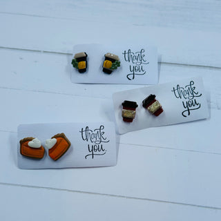Fall Clay Earrings