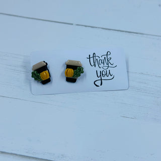 Fall Clay Earrings