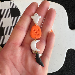 Halloween Clay Earrings