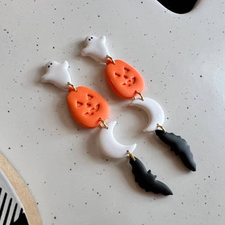 Halloween Clay Earrings