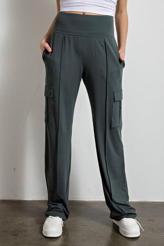 Butter Soft Straight Leg Cargo Pant