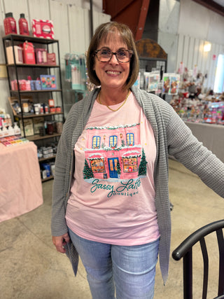 🎄 Christmas at Sassy Latte Boutique Tee 🎄