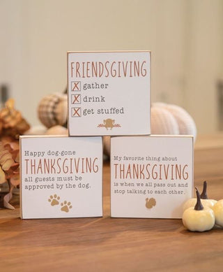 Friendsgiving Square Block
