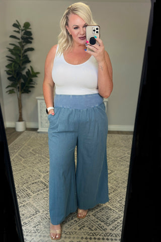 Contemplating Cool Wide Leg Pants