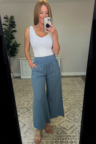 Contemplating Cool Wide Leg Pants