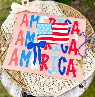 America America America Graphic Tee 🇺🇸🎀