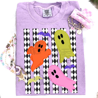 Checker Ghost Graphic Tee