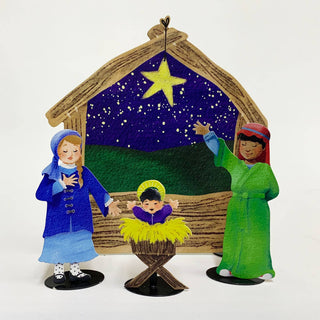 Nativity Magnets Set of 4