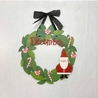 Peppermint Heart Magnets Set of 4