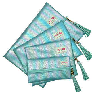 Makeup Junkie Zip It Keychain Wallets