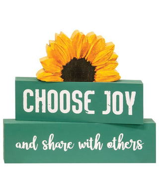 Choose Joy Sunflower Stackers