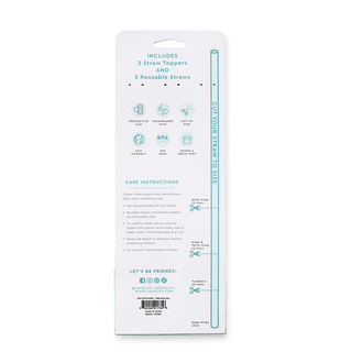 Swig Christmas Sweets Straw Topper Set