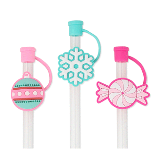 Swig Christmas Sweets Straw Topper Set