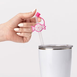 Swig Christmas Sweets Straw Topper Set