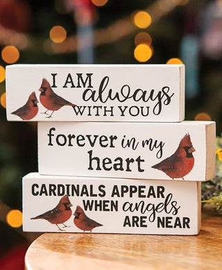 Always With You Cardinal Blocks