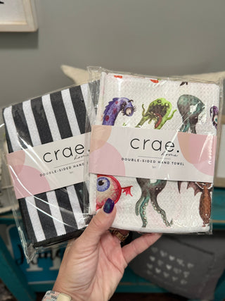 Creepers: Double-Sided Hand Towel