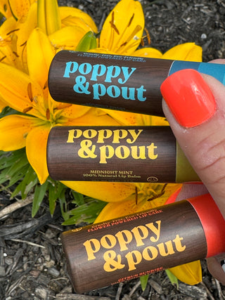 Poppy & Pout Retro Surf Lip Balm Collection