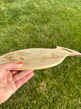 Bamboo Fish Bottle Cutting Board