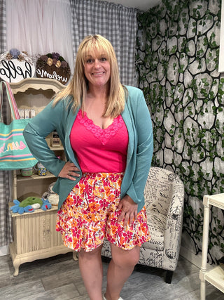 Floral Printed Skirt