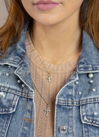 Juliet Cross Charm