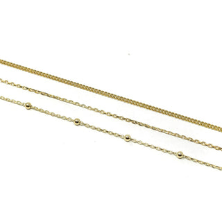 Skinny Curb Chain Necklace