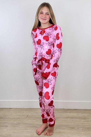 PREORDER: Valentines Matching Jogger PJ Sets