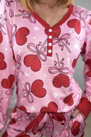 PREORDER: Valentines Matching Jogger PJ Sets
