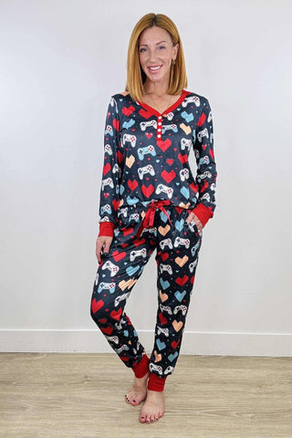 PREORDER: Valentines Matching Jogger PJ Sets