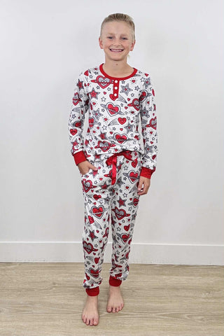 PREORDER: Valentines Matching Jogger PJ Sets