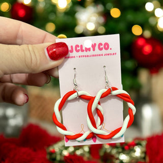 Christmas Clay Earrings