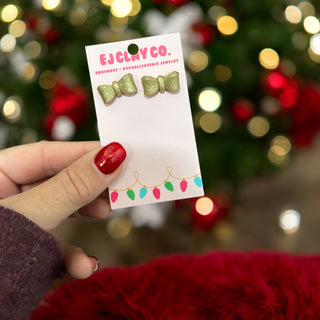 Christmas Clay Earrings