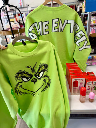 Loathe Entirely Oversized Print Sweatshirt