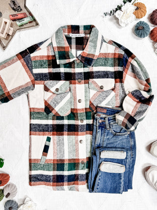 Norah Shacket - Harvest Plaid