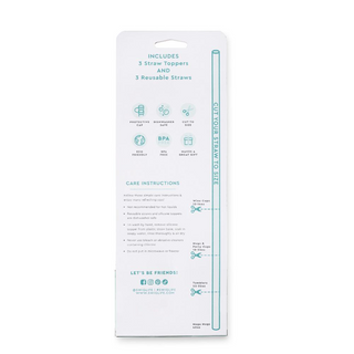 Swig Halloween Witch Straw Topper Set