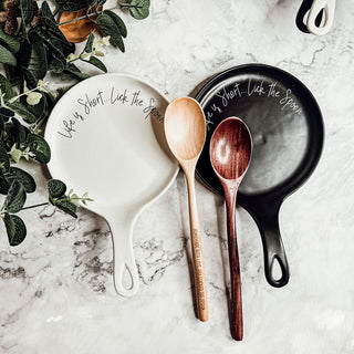 Give It A Rest - Spoon Rest and Wooden Spoon Set