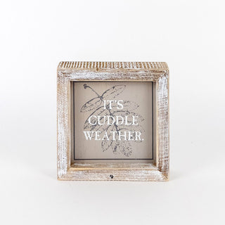 Hey Boo + Cuddle Double Sided Sign