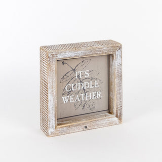 Hey Boo + Cuddle Double Sided Sign