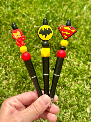 Superhero  Ink Pens